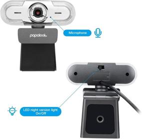 img 1 attached to papalook PA452 Pro Webcam 1080P with Microphone: Full HD PC Web Camera for Video Calling, Manual Focus and USB Camera for Desktop/Laptop/Tablet/Mac, Compatible with Skype, Zoom, WebEx