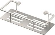 gatco 1433 elegant shower shelf, 10-inch, satin nickel - stylish organization for your shower space logo
