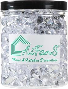 img 4 attached to AiFanS Crystals Diamonds Gemstones Centerpieces Home Decor