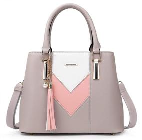 img 4 attached to 👜 Откройте для себя универсальность лучших женских сумок от Pomelo: стильные и функциональные сумки и кошельки с несколькими внутренними отделениями.