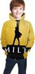 musicals hamilton hoodies sweatshirt outdoors boys' clothing - fashion hoodies & sweatshirts logo