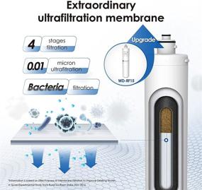 img 2 attached to 💧 Улучшенная замена фильтра емкости Ultra Waterdrop RF15W