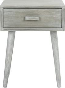 img 2 attached to Enhance Your Home Décor with 🏠 Safavieh Home Lyle Modern Slate Grey Accent Table