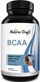 img 3 attached to 💪 Биологически активная добавка Natures Craft BCAA: натуральный строитель мышц и чистый энергетический стимулятор для мужчин и женщин - повышает восстановление, улучшает поддержку тренировок с помощью L-Лейцина и L-Валина - 60 таблеток