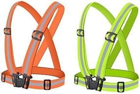 img 4 attached to RUNKOL Reflective Adjustable Safety Products for Enhanced Visibility in Personal Protective Equipment