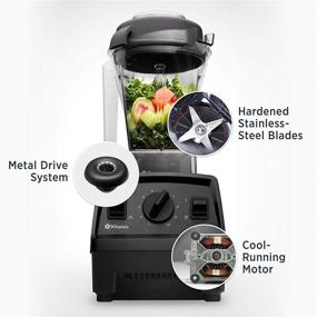 img 3 attached to 🍲 Vitamix E310 Explorian Professional-Grade Blender, 48 oz. Container - Black