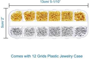 img 1 attached to Anezus Jewelry Supplies Necklace 1200Pcs