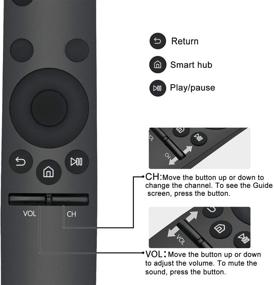 img 2 attached to БН59-01259D Замена пульта Samsung TV для 6 серии, 7 серии, серии KU: KU6290, UN40KU630D, UN43KU6300, UN43KU630D, UN50KU6300, UN50KU630D, UN55KU6300, UN55KU630D, UN60KU6300, UN60KU630D, UN75NU7100FX