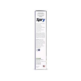 img 1 attached to 🦷 Spry Organic Whitening Toothpaste - Fluoride-Free, Anti-Plaque & Tartar Control, with Xylitol - Fresh Mint Flavor, 5 oz