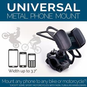 img 3 attached to Metal Bike Motorcycle Mount Unbreakable