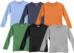 img 2 attached to 👕 Cosy Cotton Sleeve Winter Boys' Clothing: City Threads Tops, Tees & Shirts