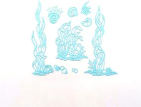img 1 attached to 🌊 Ocean Metal Cutting Dies: Seaweed, Shell, Jellyfish, Coral, Tropical Fish for Card Making, Scrapbooking, Paper Craft, Album Stamps, DIY Décor