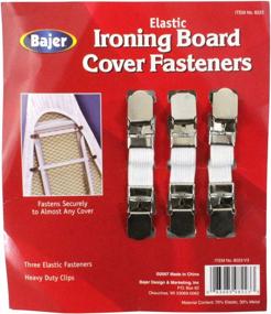 img 1 attached to 🔒 Secure and Convenient Ironing Board Fasteners - BAJER 3-Piece Set