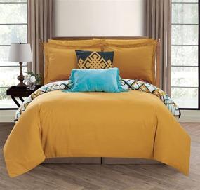 img 3 attached to Chic Home Reversible Comforter Decorative Bedding