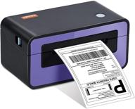 high-speed hprt label printer: 4x6 thermal label maker for major transportation platforms - sl42 barcode printer with 150mm/s speed logo