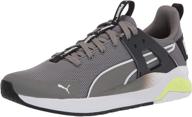 puma anzarun sneaker white fizzy yellow men's shoes for fashion sneakers logo