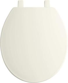 img 2 attached to 🚽 KOHLER K 4775 96: Quick Release Round Front Biscuit Toilet Seat