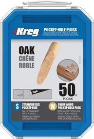 img 1 attached to 🔌 Kreg P OAK Plugs Pocket Hole 50 Pack