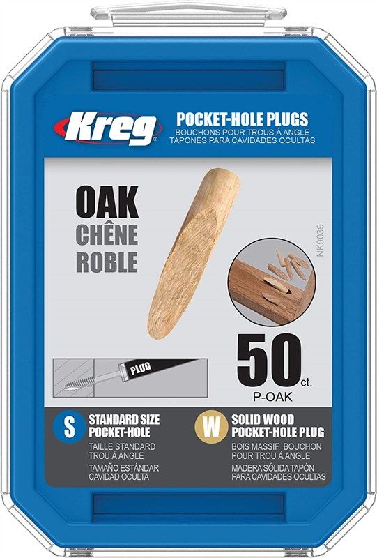 kreg p oak plugs pockets 50 pack 로고