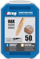 🔌 kreg p oak plugs pocket hole 50 pack logo