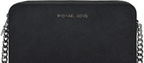 img 2 attached to Michael Kors Womens Crossbody Silver