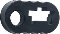 🔧 bolaxin black wave shape style handle keeper for holds jack handle & arb x treme jack & other unbranded farm jack - 36 42 48 60 inch range logo