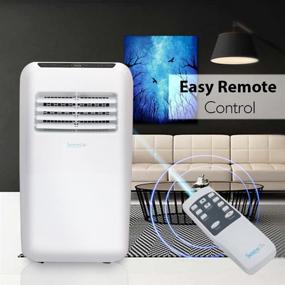 img 1 attached to 🌬️ Ultimate All-in-One Cooling Solution: 3-in-1 Portable Air Conditioner with Dehumidifier, Fan Mode, Remote Control, and Window Mount Exhaust Kit