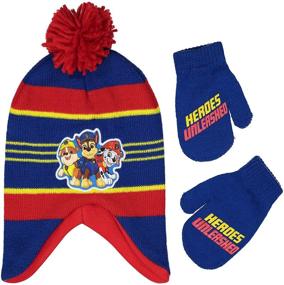 img 4 attached to 🧤 Ultimate Nickelodeon Toddler Patrol Mittens: Optimal Weather Protection for Boys' Accessories