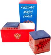 🎱 premium magic billiard chalk | pool chalk set with 2 cubes in 1 box логотип