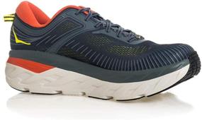 img 2 attached to HOKA ONE Persimmon 👟 Fashion Sneakers - Men's Synthetic Trainers