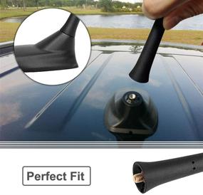 img 2 attached to 🚗 BASIKER Antenna for Jeep Grand Cherokee Liberty Compass Dodge Dart Journey Avenger Durango Chrysler 200 Fiat 500 - OEM 5091100AA, Premium Reception Replacement