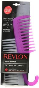 img 1 attached to Revlon Essentials: A Must-Have Tangle Free Comb Set for Effortless Hair Detangling