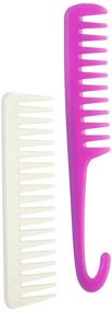img 2 attached to Revlon Essentials: A Must-Have Tangle Free Comb Set for Effortless Hair Detangling