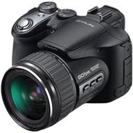 📷 casio exilim ex-f1: professional digital camera with 12x zoom, 6mp, cmos shift image stabilization in black logo