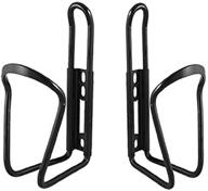 🚲 gca 2-pack black aluminum bicycle water bottle holder rack bracket logo