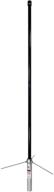 📻 tram(r) 1477-b pre-tuned vhf/uhf amateur dual-band base antenna (black fiberglass) - 144mhz-148mhz/430mhz-460mhz, 44.00in. x 3.00in. x 2.00in. logo
