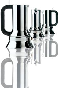 img 1 attached to Кофеварка для эспрессо Alessi Silver: элегантный стиль и богатый аромат заварки ☕