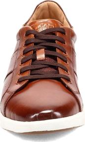 img 3 attached to 👟 Florsheim Crossover Men's Fashion Sneakers in Cognac Leather