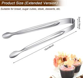 img 1 attached to Versatile Stainless Serving Pieces for Appetizers: Essential Kitchen Food Service Equipment & Supplies