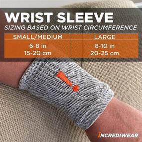 img 2 attached to 🖐️ Therapeutic Wrist Sleeve S M: Ultimate Support and Pain Relief for Your Wrist