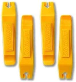 img 1 attached to 🚲 Pedro's Bicycle Tire Lever - Pair (Pack of 2, Yellow): Enhance Your Bike Tire Changing Experience!