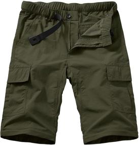 img 2 attached to Ultimate Mens Convertible Hiking Pants: Quick Dry, Lightweight, for Outdoor Travel, Safari, Fishing