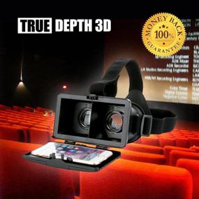 img 2 attached to 🔥 Истинная глубина 3D VR "Пламя": Оптимизированная виртуальная реальность для смартфонов на Android и Apple размером 4-6 дюймов.