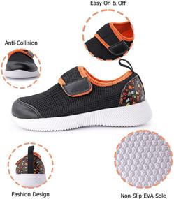 img 2 attached to 👟 Breathable Lightweight Athletic Boys' Skywheel Sandal Shoes