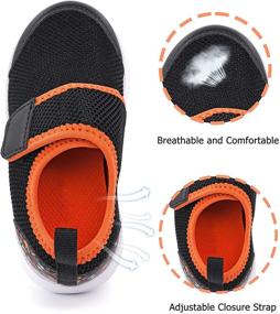 img 3 attached to 👟 Breathable Lightweight Athletic Boys' Skywheel Sandal Shoes