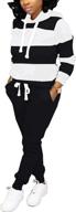 aomoni sweatsuits tracksuits patchwork black white outdoor recreation for outdoor clothing logo