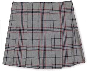 img 1 attached to 👗 Hope Henry Pleated Buckle Detail Girls' Skirts & Skorts: Stylish and Functional Clothing Options