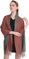 longwu cashmere pashminas blanket: 🧣 optimal women's accessories, scarves & wraps logo