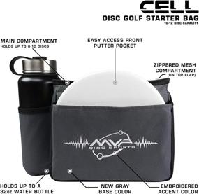 img 3 attached to 🥏 MVP Disc Sports Cell Disc Golf Starter Bag - The Essential Companion for Disc Golf Enthusiasts