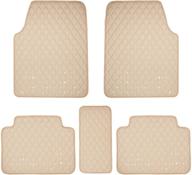 eing all weather pu leather floor mats for car suv &amp interior accessories logo